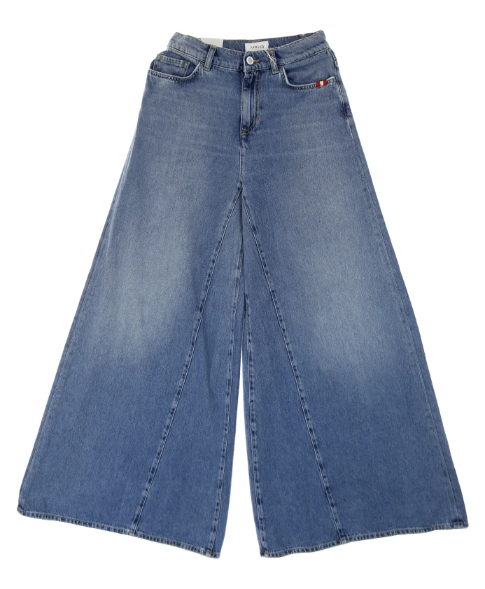 Джинсы Stone denim с широкими штанинами Amish, синий
Джинсы Stone denim с широкими штанинами Amish, синий