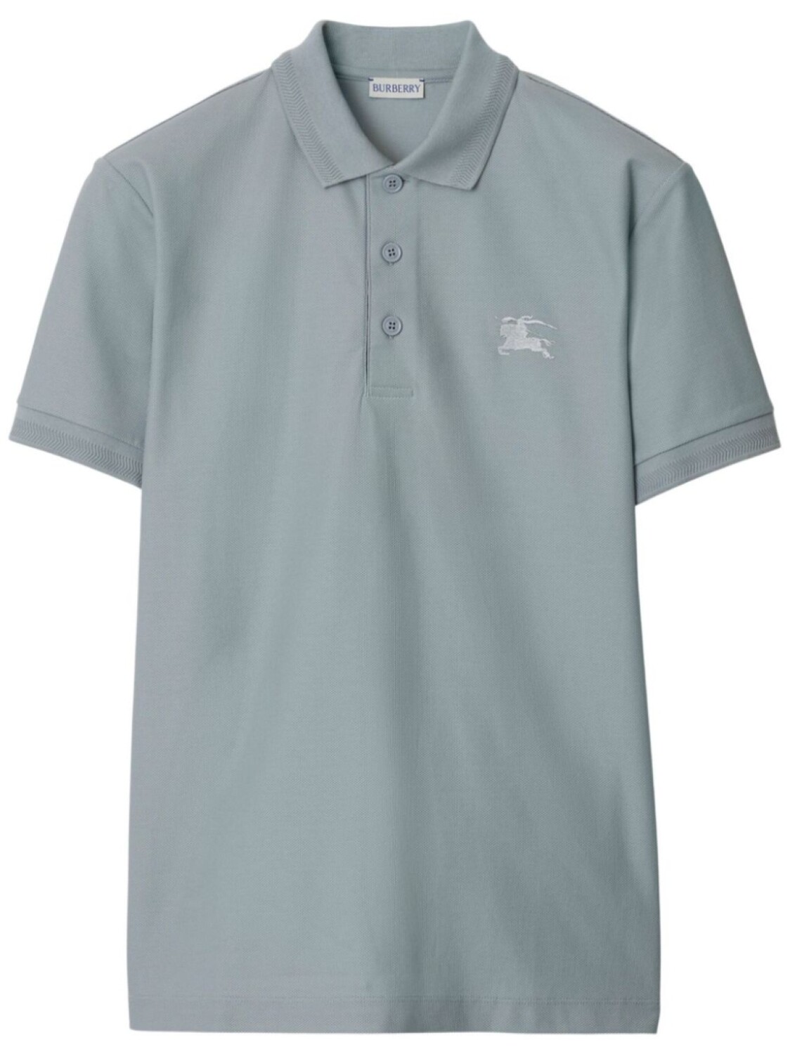 Хлопковая рубашка поло Burberry, синий
Хлопковая рубашка поло Burberry, синий