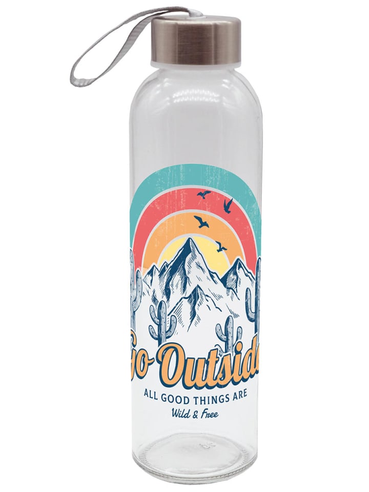 Geda Labels Бутылка для воды Go Outside синего цвета - 500 мл
Geda Labels Бутылка для воды Go Outside синего цвета - 500 мл