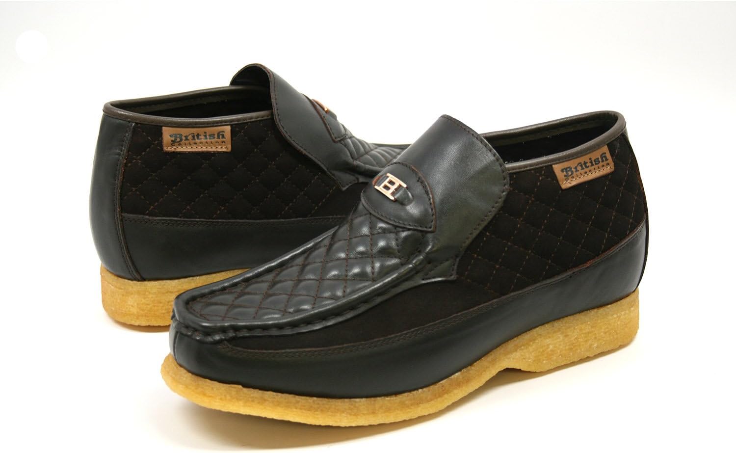 Британская коллекция клетчатых туфель без шнурков British Collection, коричневый
Британская коллекция клетчатых туфель без шнурков British Collection, коричневый