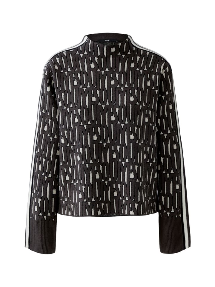 Свитер в кремово-белом и черном цветах Oui
Свитер в кремово-белом и черном цветах Oui