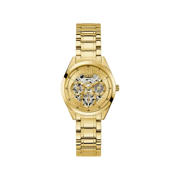 Zegarek прозрачный спортивный костюм Guess, золотой
Zegarek прозрачный спортивный костюм Guess, золотой