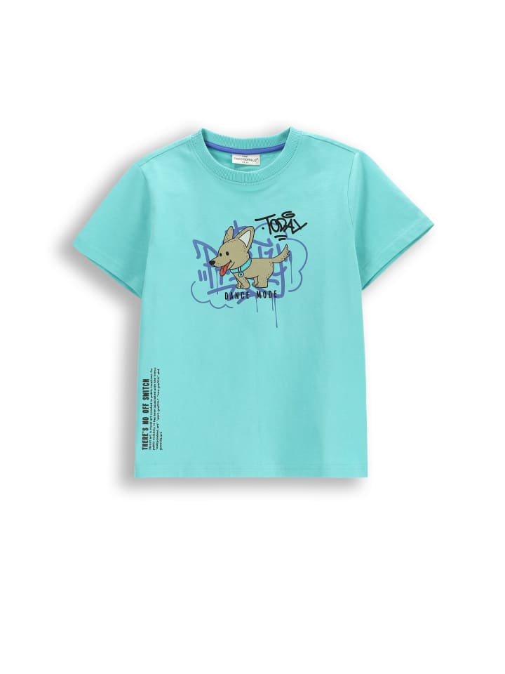 Футболка Coccodrillo, бирюзовый
Футболка Coccodrillo, бирюзовый