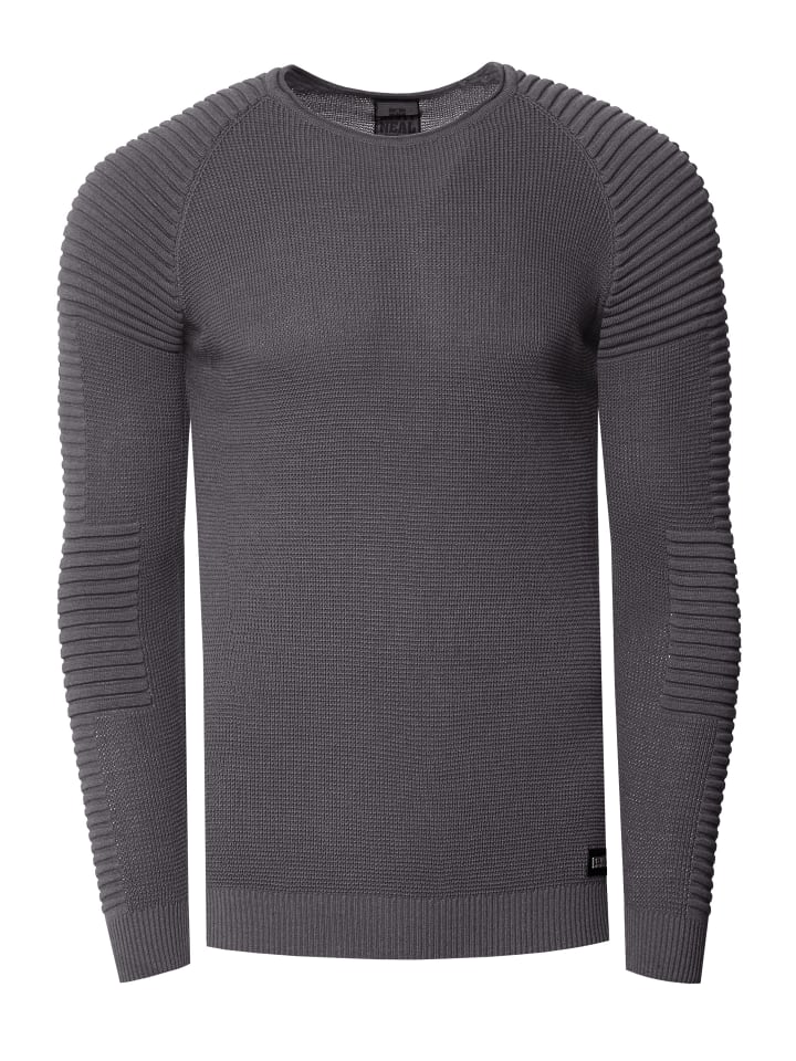 Тонкий байкерский свитер с круглым вырезом, антрацитового цвета, облегающий крой Rusty Neal
Тонкий байкерский свитер с круглым вырезом, антрацитового цвета, облегающий крой Rusty Neal