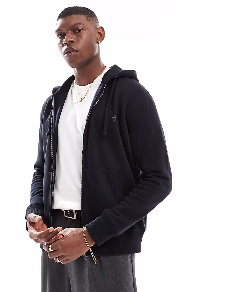 Классическая толстовка с капюшоном на молнии French Connection темно-синего цвета French Connection Mens
Классическая толстовка с капюшоном на молнии French Connection темно-синего цвета French Connection Mens