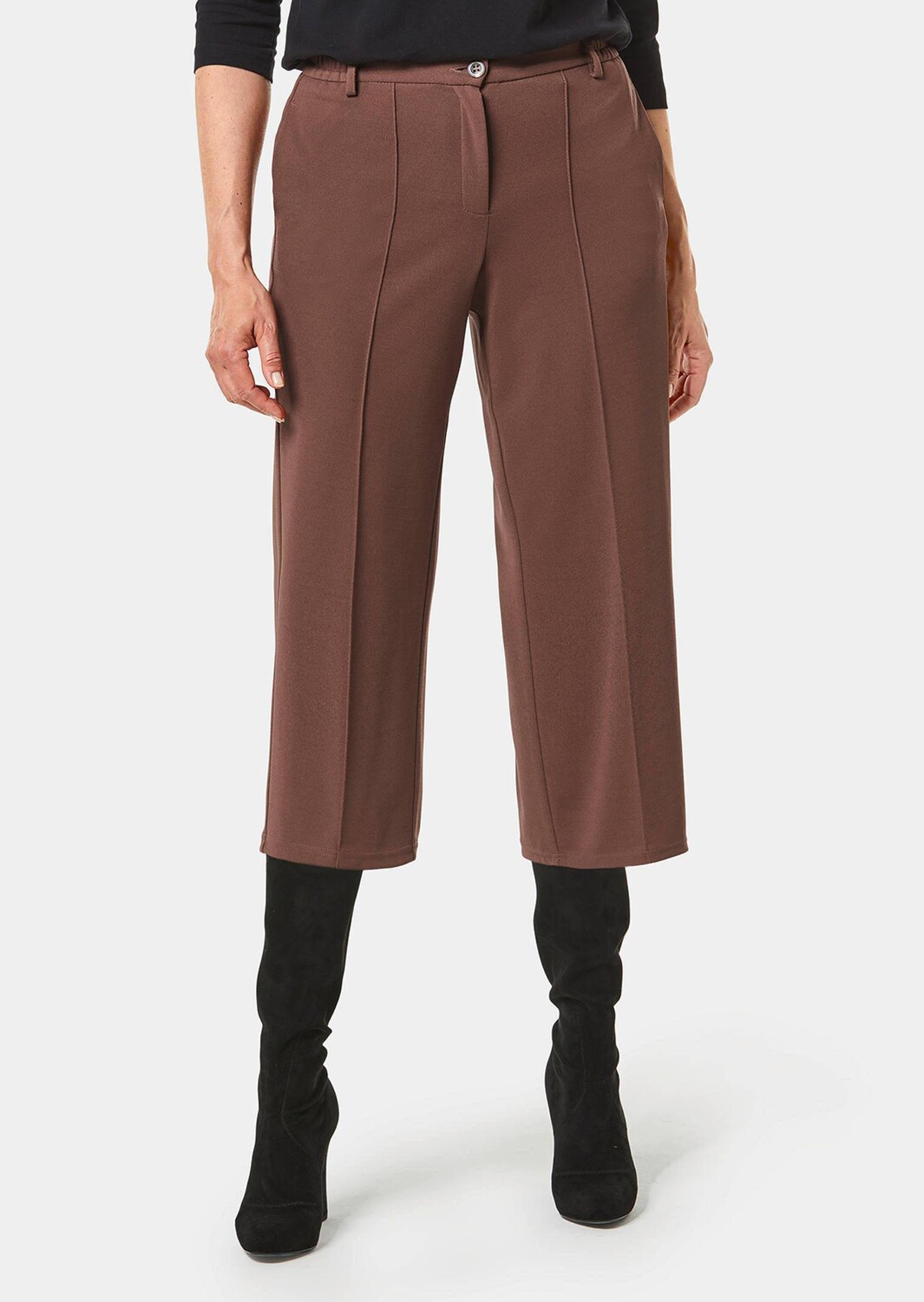 Брюки GOLDNER Culotte, кэмел
Брюки GOLDNER Culotte, кэмел