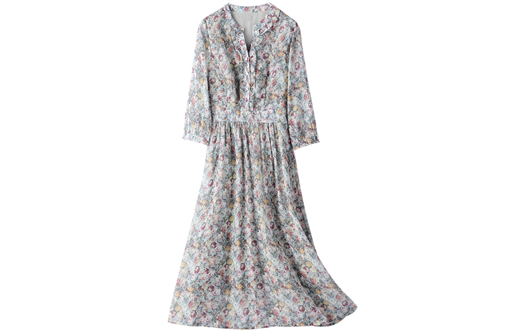 Женское платье с длинным рукавом MOPB, цветочный принт
Женское платье с длинным рукавом MOPB, цветочный принт