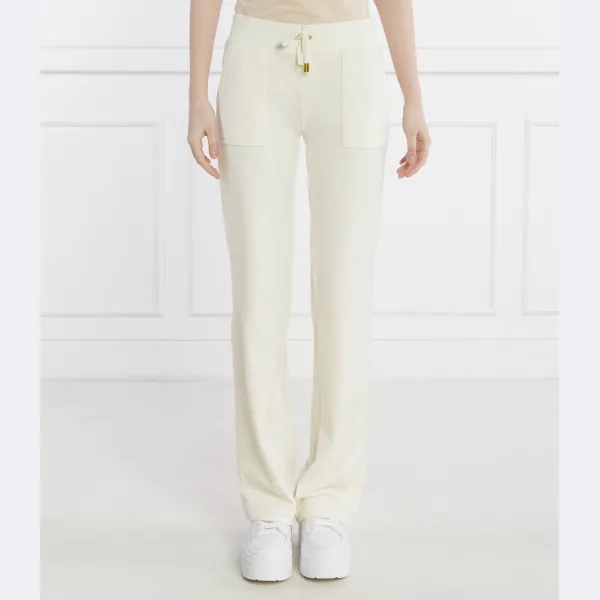 Классические спортивные брюки классического кроя Del Ray Juicy Couture, экрю
Классические спортивные брюки классического кроя Del Ray Juicy Couture, экрю