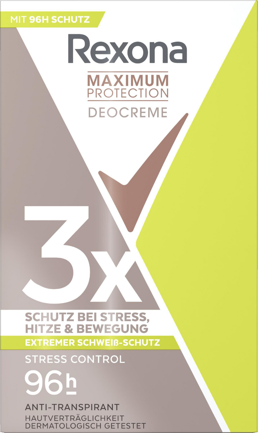 Дезодорант Rexona Maximum Protection Deocreme Stress Control Anti-Transpirant
Дезодорант Rexona Maximum Protection Deocreme Stress Control Anti-Transpirant
