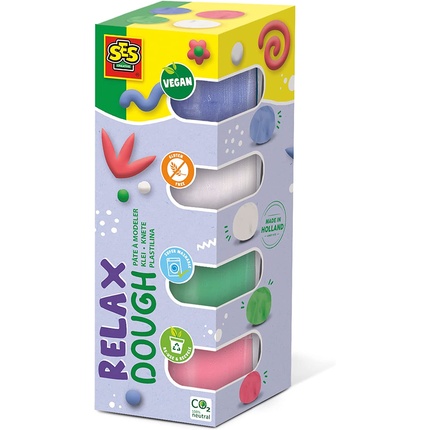 Тесто SES Creative Feel Good Relax 90 г - Упаковка из 4 шт
Тесто SES Creative Feel Good Relax 90 г - Упаковка из 4 шт