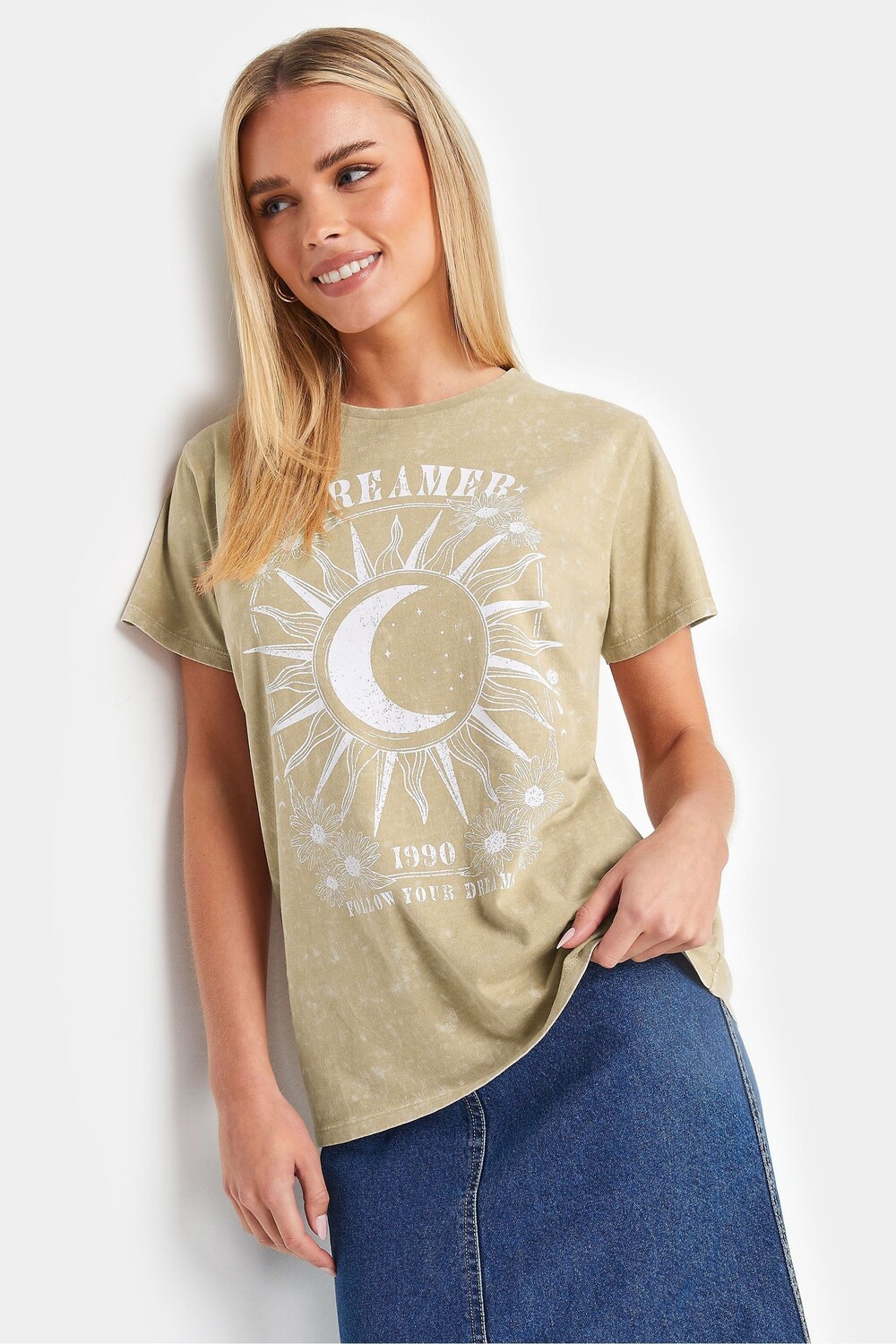 Атласная футболка Dreamer с кислотной стиркой Pixiegirl Petite, бежевый
Атласная футболка Dreamer с кислотной стиркой Pixiegirl Petite, бежевый