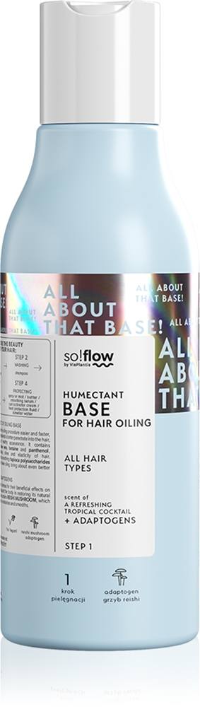 Увлажняющая основа для промасливания волос So!Flow, for hair oiling 150 мл
Увлажняющая основа для промасливания волос So!Flow, for hair oiling 150 мл