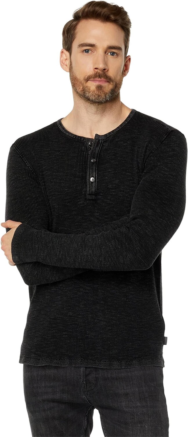 Свитер Memphis Waffle Henley in Fadeaway Wash Y1891X88 John Varvatos, черный
Свитер Memphis Waffle Henley in Fadeaway Wash Y1891X88 John Varvatos, черный