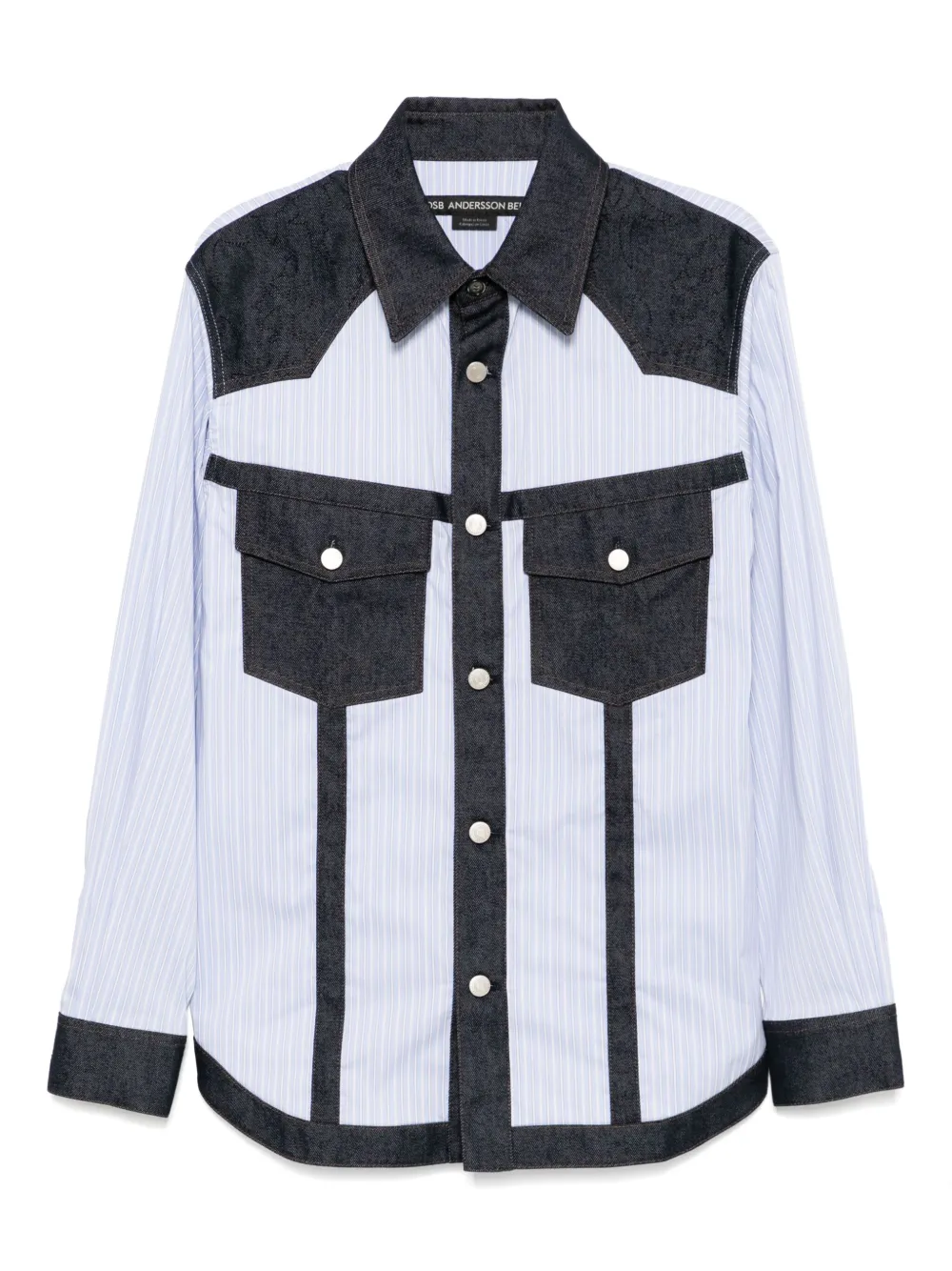 Рубашка с необработанными краями Andersson Bell, синий
Рубашка с необработанными краями Andersson Bell, синий