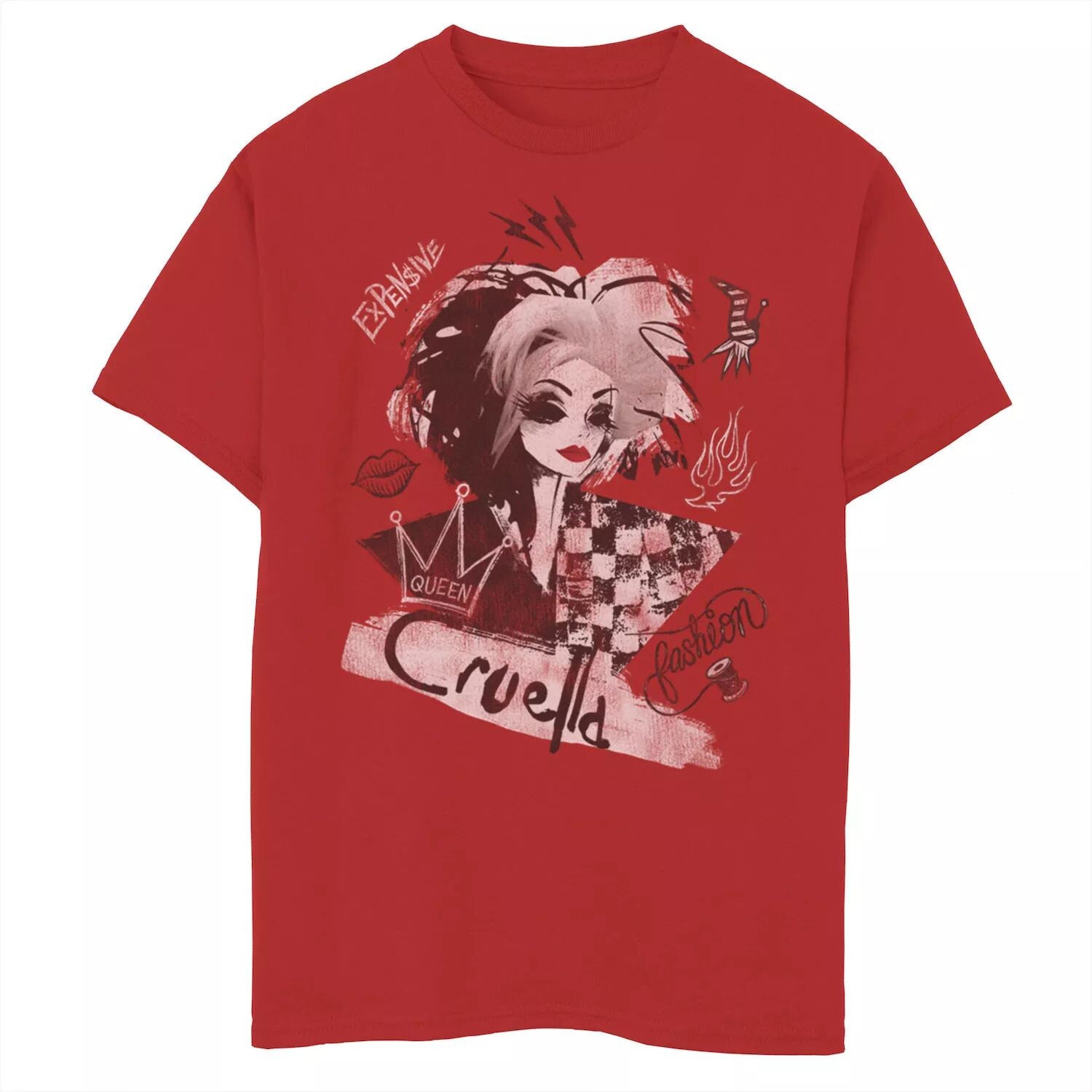 Футболка с акварельным портретом и графическим рисунком Disney's Cruella для мальчиков 8–20 лет Disney
Футболка с акварельным портретом и графическим рисунком Disney's Cruella для мальчиков 8–20 лет Disney