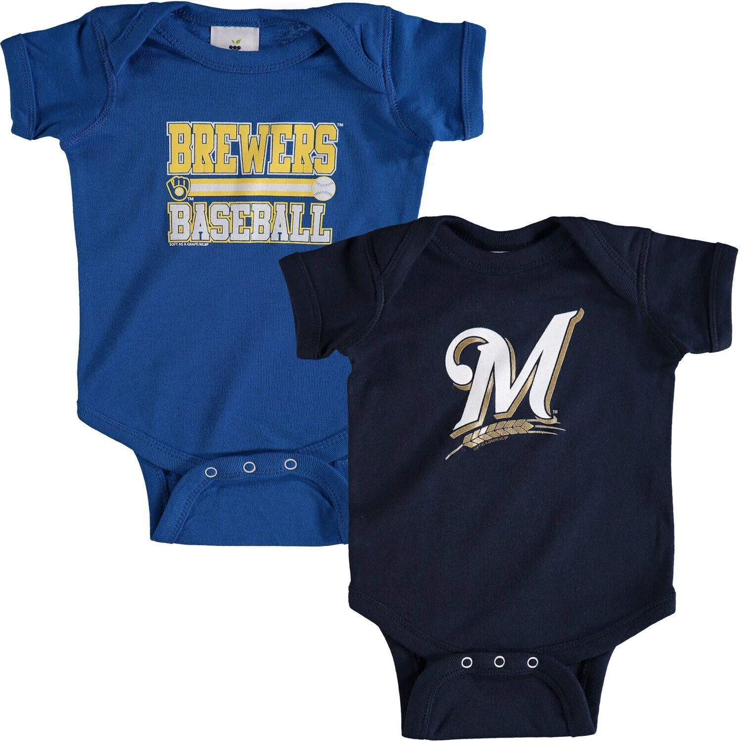 Комбинезон из двух предметов, мягкий, как виноградный темно-синий/Royal Milwaukee Brewers для новорожденных и младенцев Unbranded
Комбинезон из двух предметов, мягкий, как виноградный темно-синий/Royal Milwaukee Brewers для новорожденных и младенцев Unbranded
