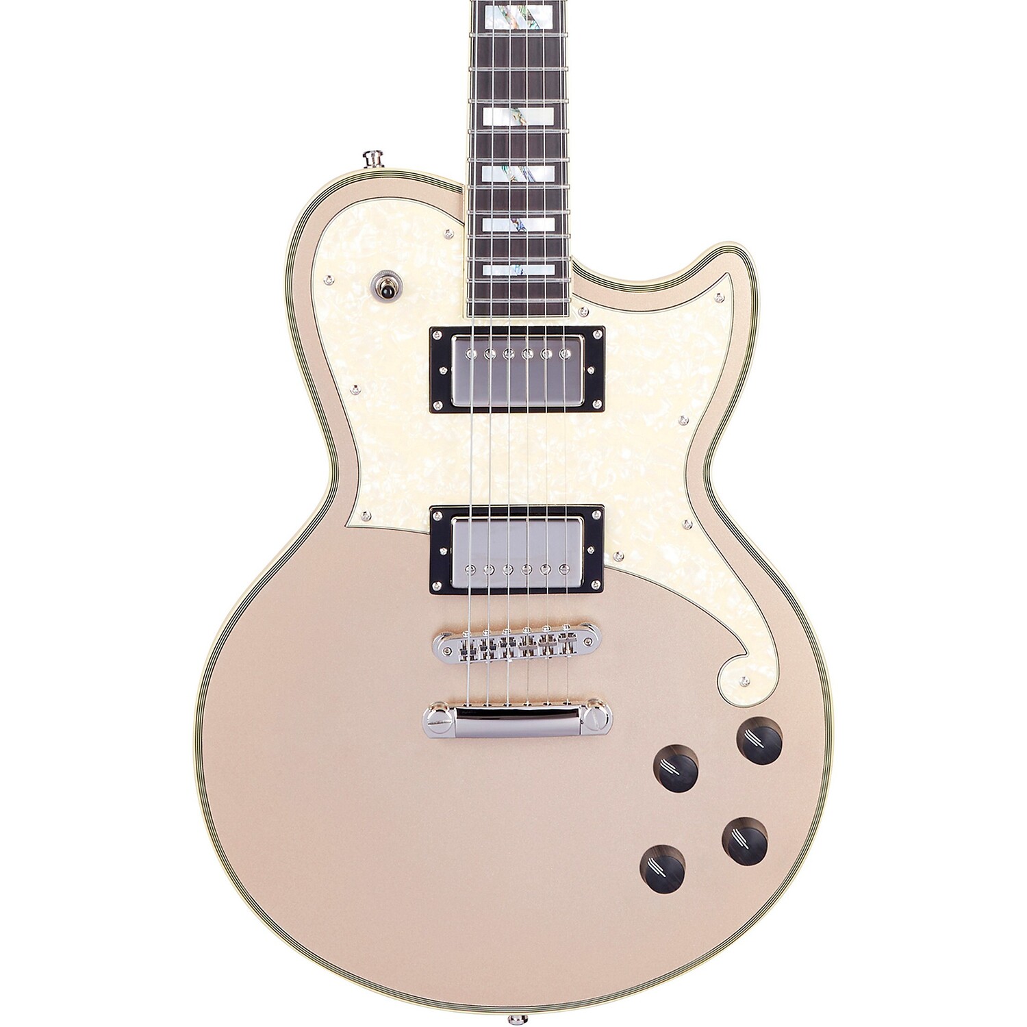 Электрогитара D'Angelico Deluxe Series Atlantic с цельным корпусом, хамбакерами USA Seymour Duncan и хвостовиком Stopbar Desert Gold
Электрогитара D'Angelico Deluxe Series Atlantic с цельным корпусом, хамбакерами USA Seymour Duncan и хвостовиком Stopbar Desert Gold