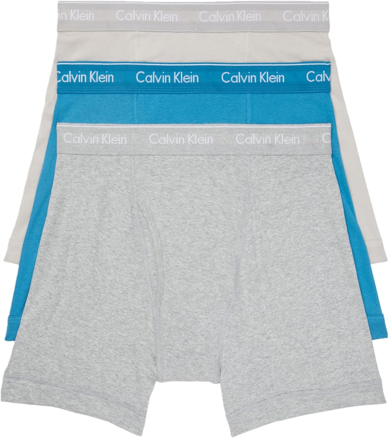 Комплект из 3 мужских боксеров Calvin Klein Cotton Classics, Tapestry Teal, Dove, Grey Heather
Комплект из 3 мужских боксеров Calvin Klein Cotton Classics, Tapestry Teal, Dove, Grey Heather