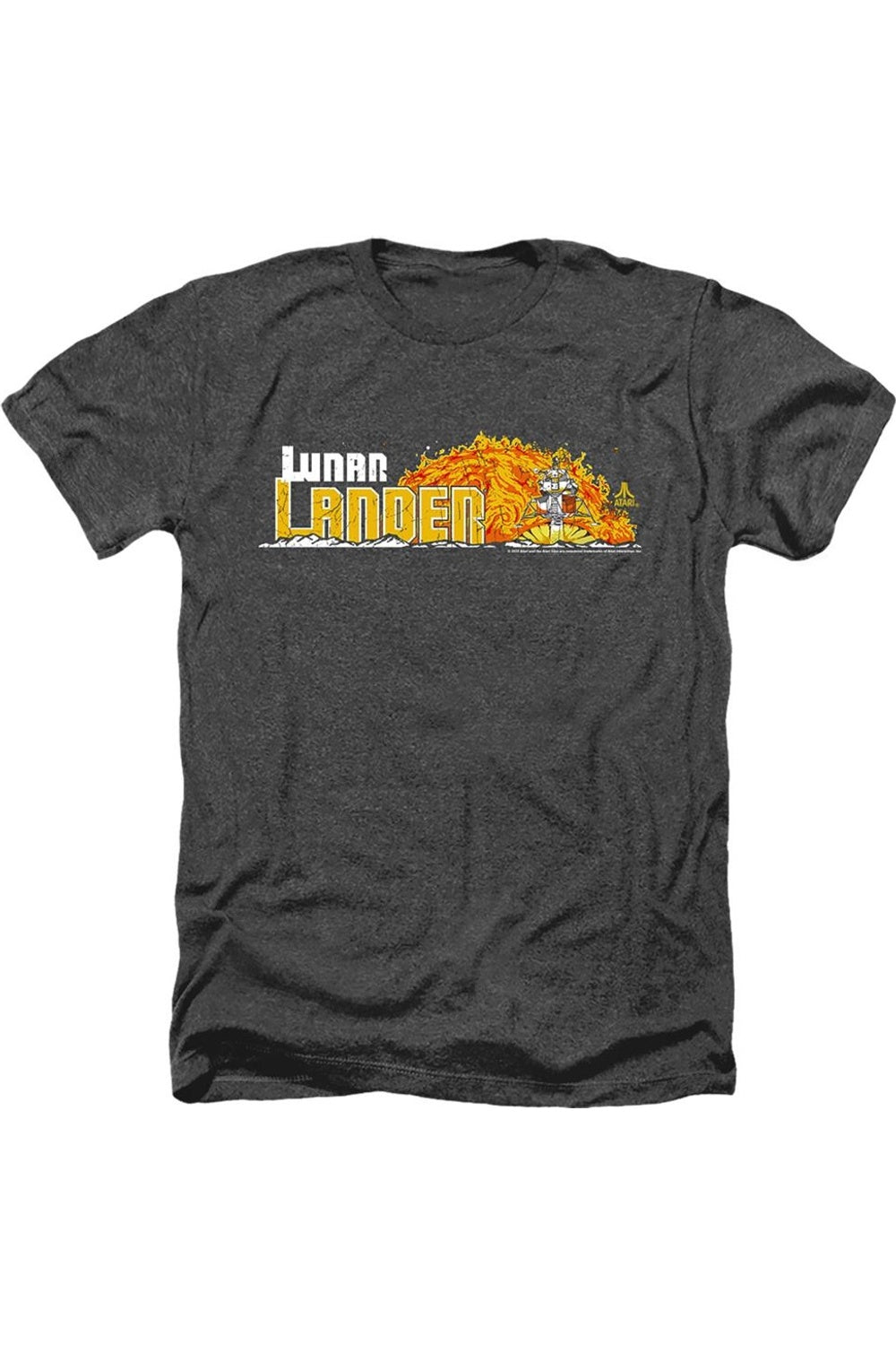Футболка Atari Lunar Marquee для взрослых, цвет Heather Gildan, черный 
Футболка Atari Lunar Marquee для взрослых, цвет Heather Gildan, черный
