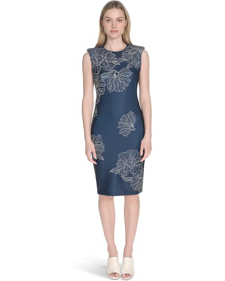 Платье Calvin Klein Scuba Cap, цвет Indigo/Antique White
Платье Calvin Klein Scuba Cap, цвет Indigo/Antique White
