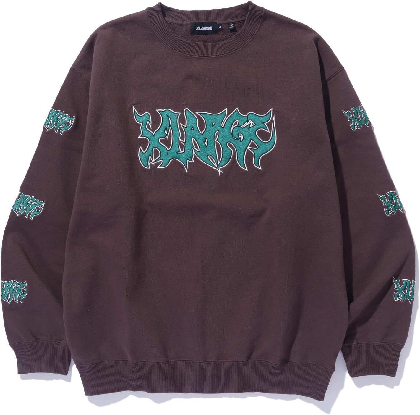 Мужская толстовка с круглым вырезом и металлическим рисунком, размер XL Xlarge, коричневый
Мужская толстовка с круглым вырезом и металлическим рисунком, размер XL Xlarge, коричневый