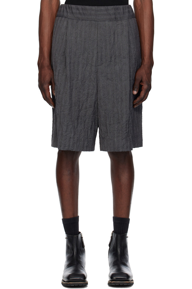 Бермуды плиссе Dries Van Noten, синий
Бермуды плиссе Dries Van Noten, синий