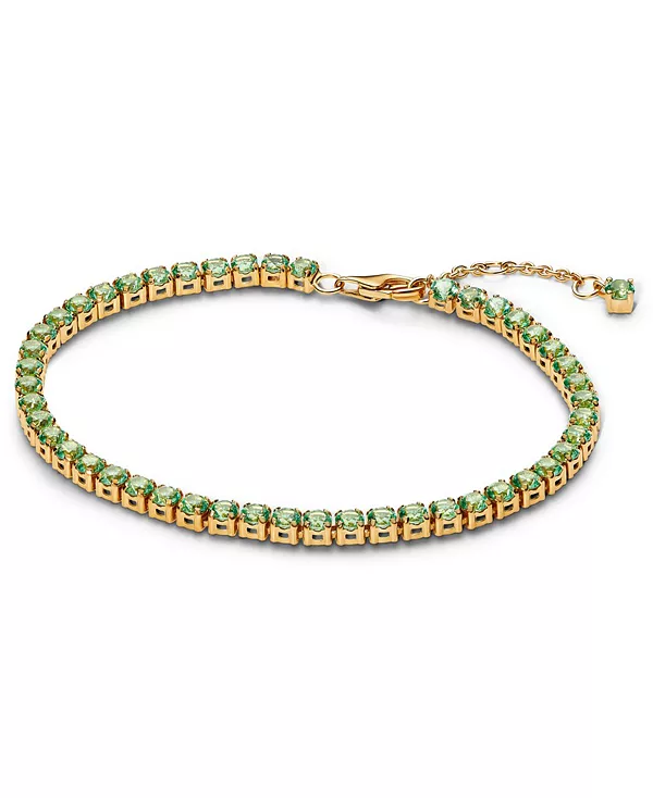 Сверкающий желтый теннисный браслет Pandora, green
Сверкающий желтый теннисный браслет Pandora, green