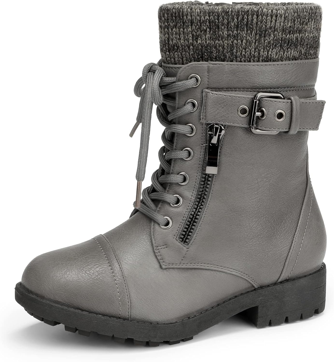 Ботинки до середины икры с шнуровкой DREAM PAIRS, Grey
Ботинки до середины икры с шнуровкой DREAM PAIRS, Grey