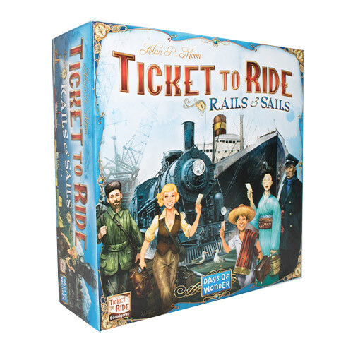 Настольная игра Ticket To Ride Rails And Sails Days of Wonder 
Настольная игра Ticket To Ride Rails And Sails Days of Wonder