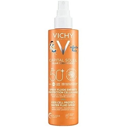Capital Soleil Cell Protect Спрей для детей Spf50+ 200мл, Vichy
Capital Soleil Cell Protect Спрей для детей Spf50+ 200мл, Vichy