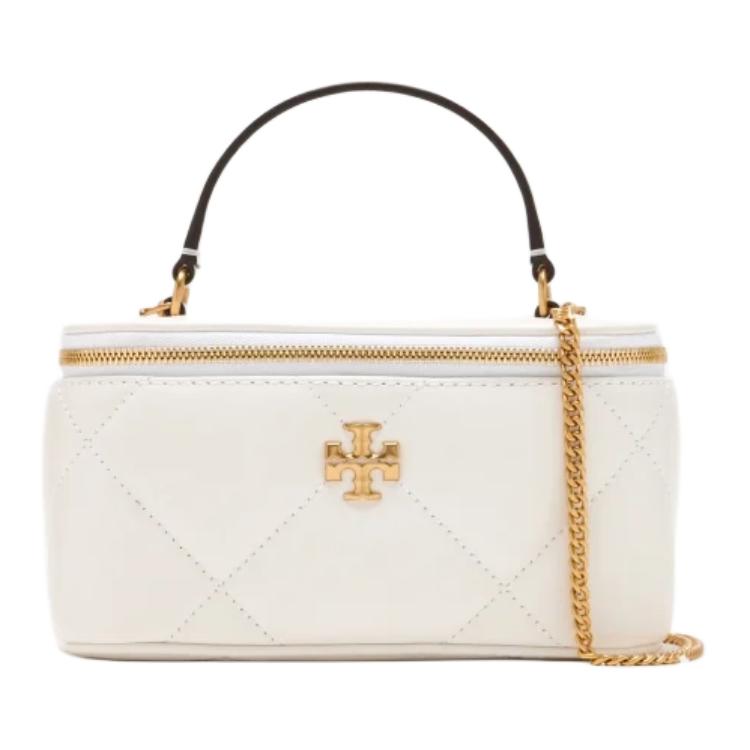 TORY BURCH Косметичка с бриллиантовым стеганым узором
TORY BURCH Косметичка с бриллиантовым стеганым узором