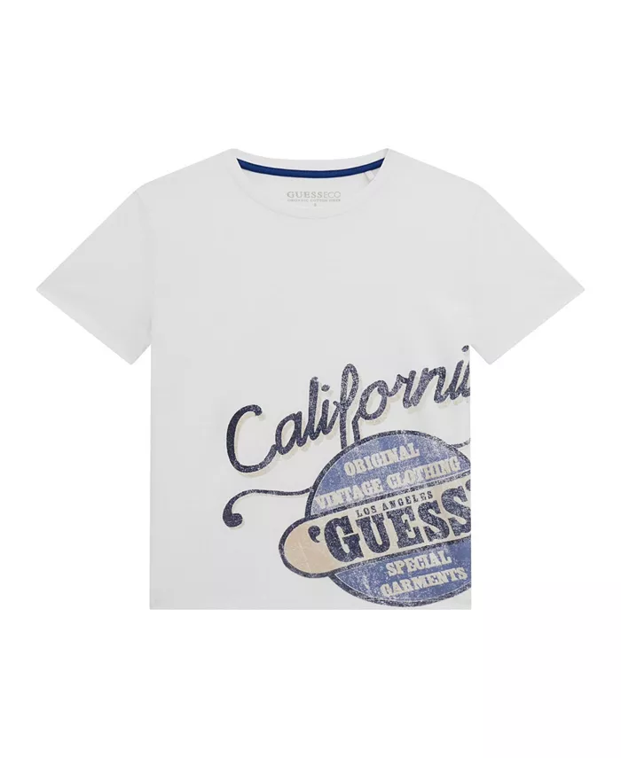 Футболка с коротким рукавом для больших мальчиков GUESS, белый
Футболка с коротким рукавом для больших мальчиков GUESS, белый