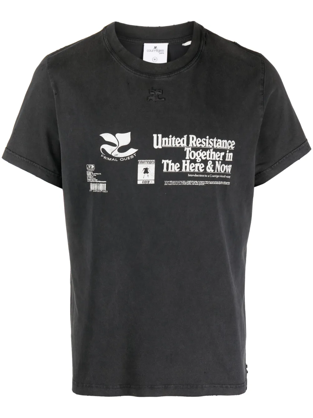 Футболка Resistance Destroyed AC Courrèges, серый
Футболка Resistance Destroyed AC Courrèges, серый