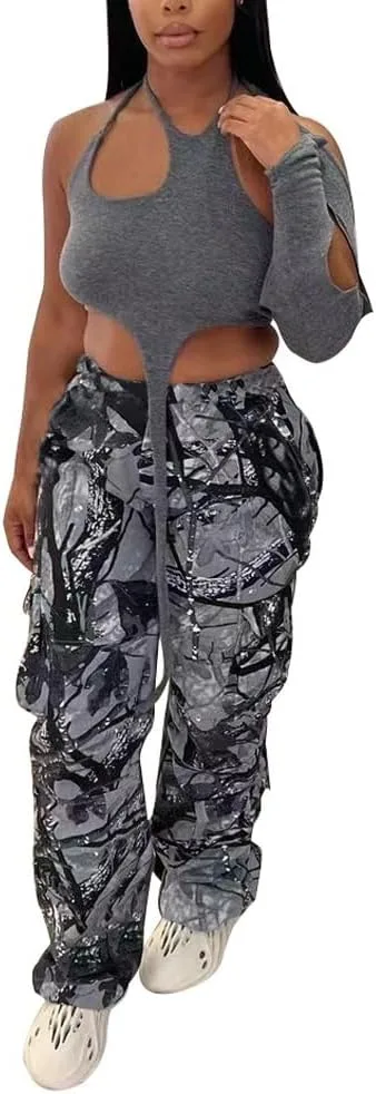 Guteidee женские карго штаны baggy streetwear y2k с кулиской
Guteidee женские карго штаны baggy streetwear y2k с кулиской