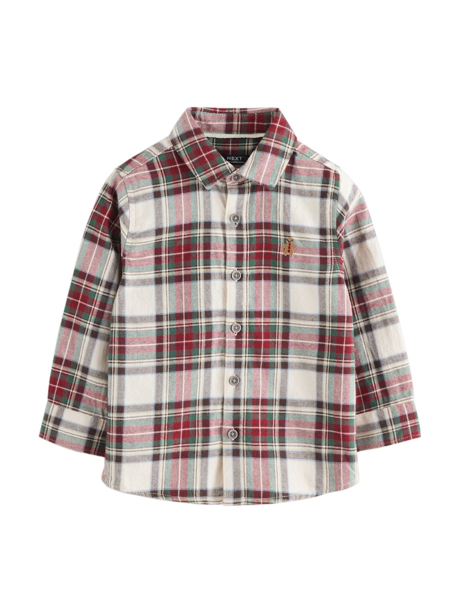 Рубашка на пуговицах классического кроя Next, кремовый
Рубашка на пуговицах классического кроя Next, кремовый