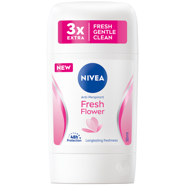 Антиперспирант-карандаш, 50 мл Nivea Fresh flower
Антиперспирант-карандаш, 50 мл Nivea Fresh flower
