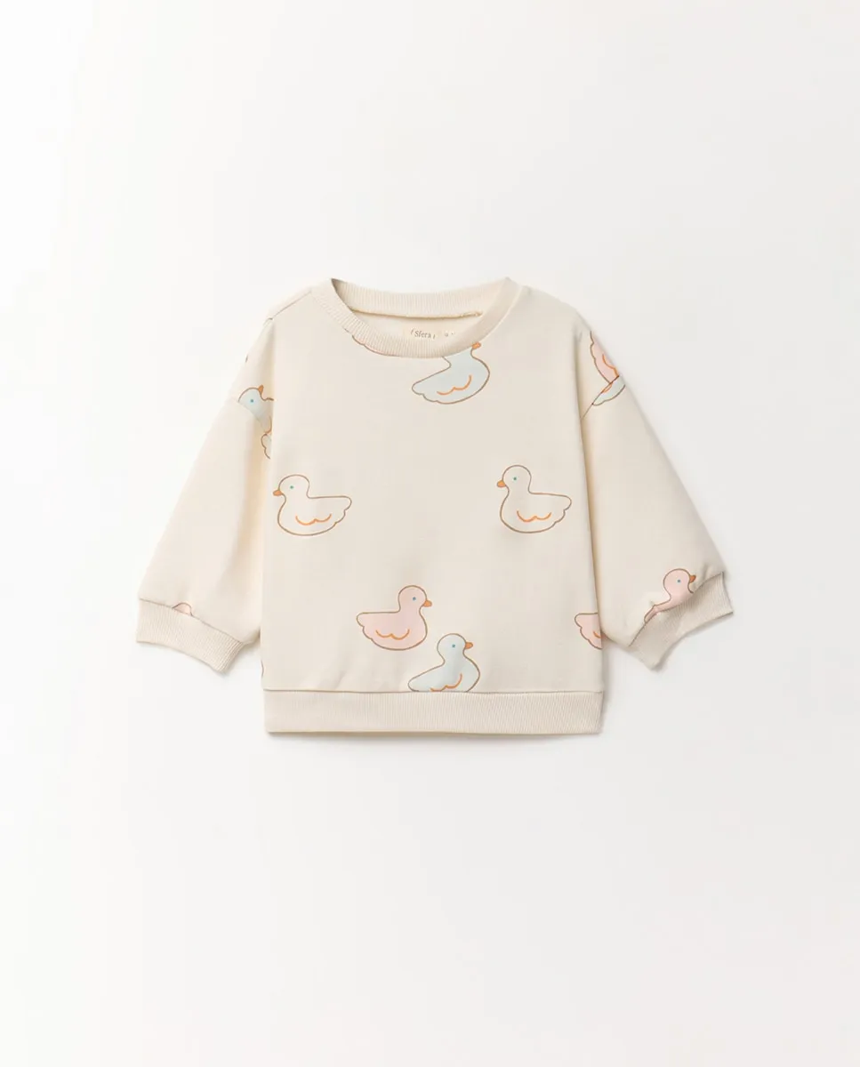 Футболка с принтом Sfera, кремовый
Футболка с принтом Sfera, кремовый