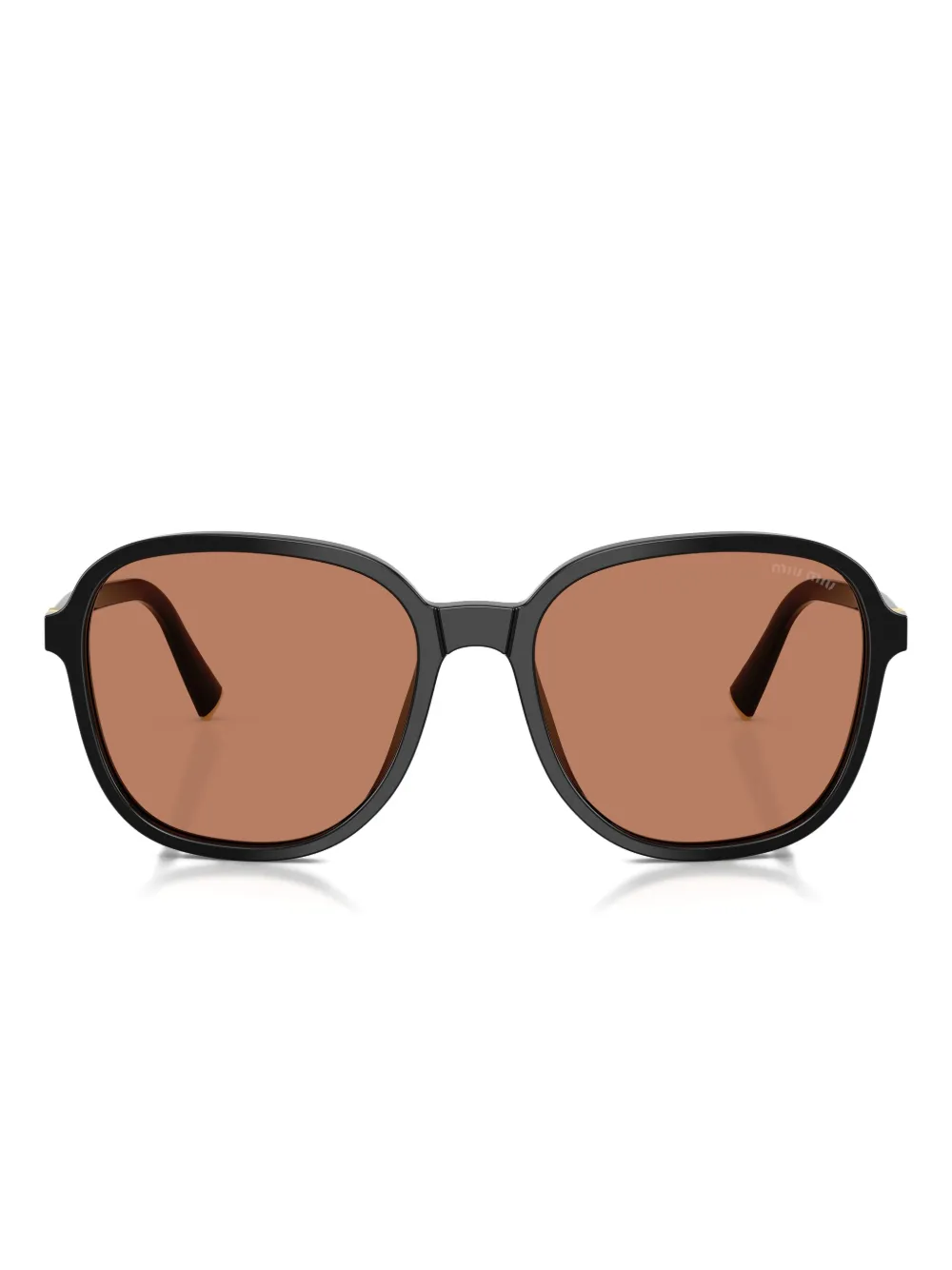 Солнцезащитные очки в квадратной оправе Miu Miu, коричневый
Солнцезащитные очки в квадратной оправе Miu Miu, коричневый