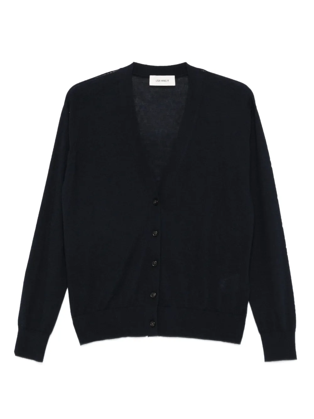 Кашемировый кардиган с пуговицами спереди Lisa Yang, синий
Кашемировый кардиган с пуговицами спереди Lisa Yang, синий