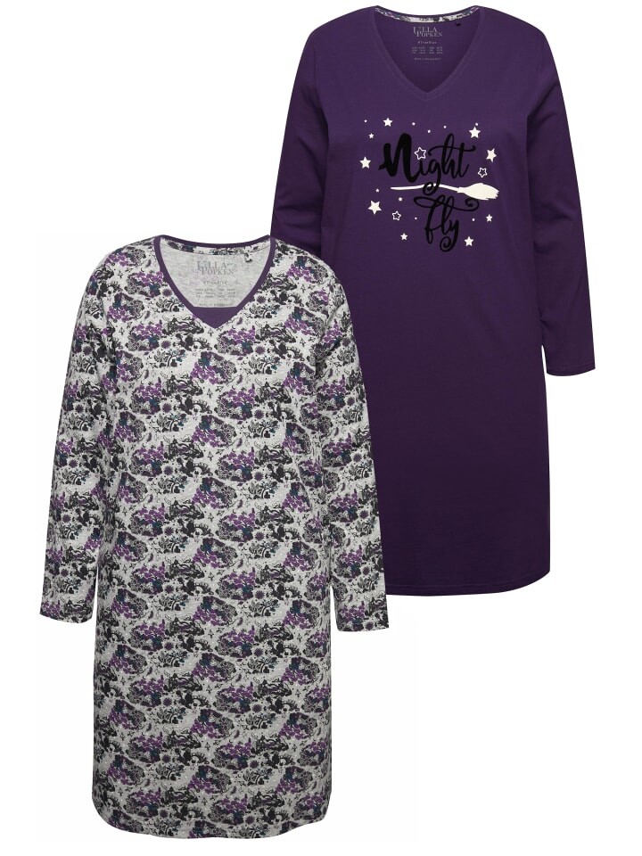 Ночная рубашка Ulla Popken, цвет aubergine
Ночная рубашка Ulla Popken, цвет aubergine