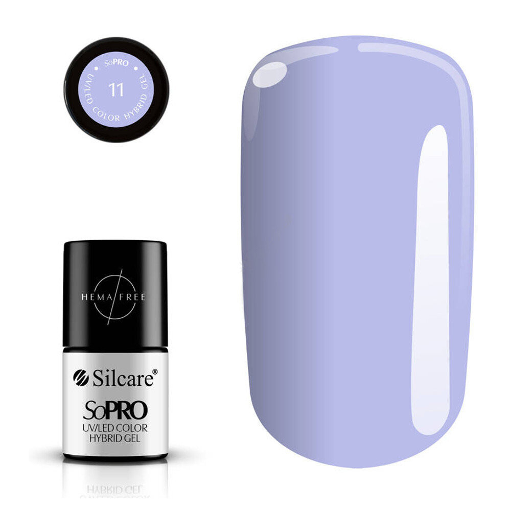 Silcare, Гибридный лак для ногтей, SoPRO 11, 7 г
Silcare, Гибридный лак для ногтей, SoPRO 11, 7 г