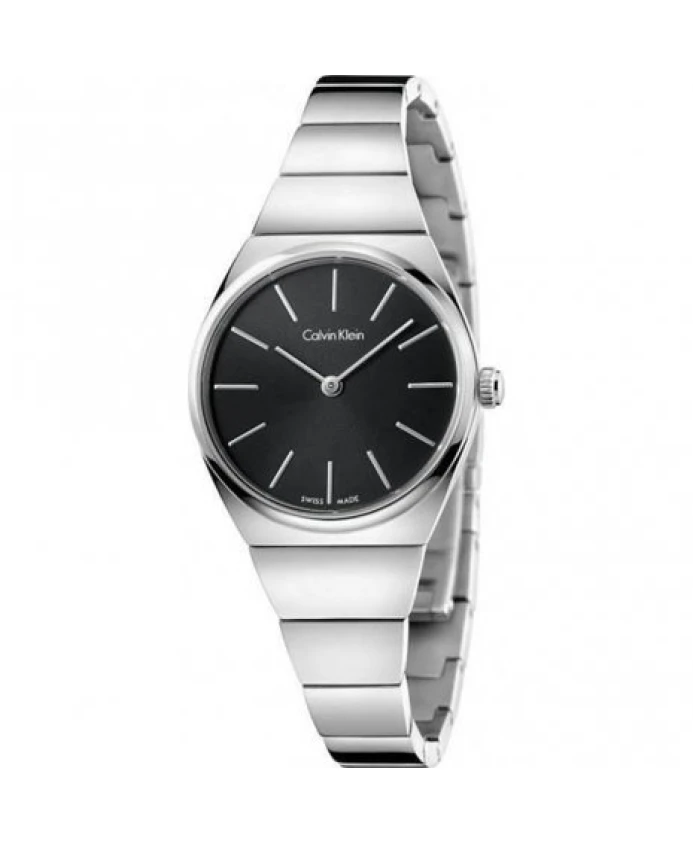 Элегантные кварцевые женские часы с циферблатом М и браслетом из нержавеющей стали. Calvin Klein, серый
Элегантные кварцевые женские часы с циферблатом М и браслетом из нержавеющей стали. Calvin Klein, серый