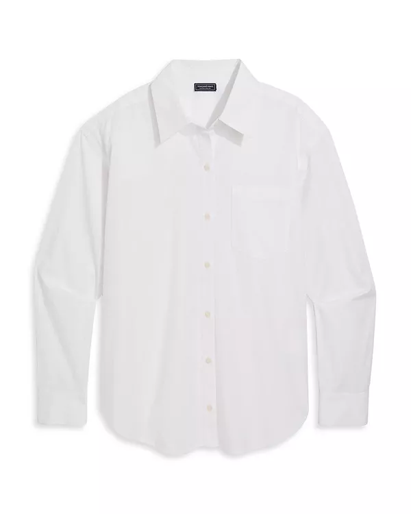 Рубашка Birdie из поплина Vineyard Vines, белый
Рубашка Birdie из поплина Vineyard Vines, белый