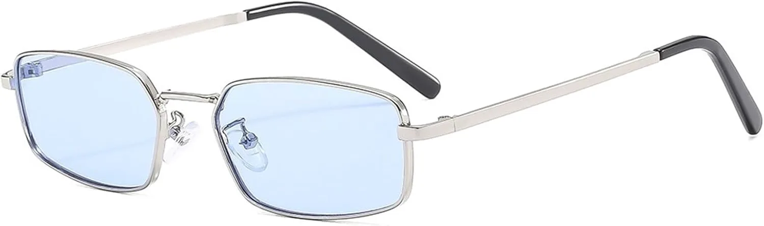 Мужские солнцезащитные очки в металлической оправе маленького размера, для активного отдыха, вождения, отпуска, женские солнцезащитные очки Generic, Blue
Мужские солнцезащитные очки в металлической оправе маленького размера, для активного отдыха, вождения, отпуска, женские солнцезащитные очки Generic, Blue