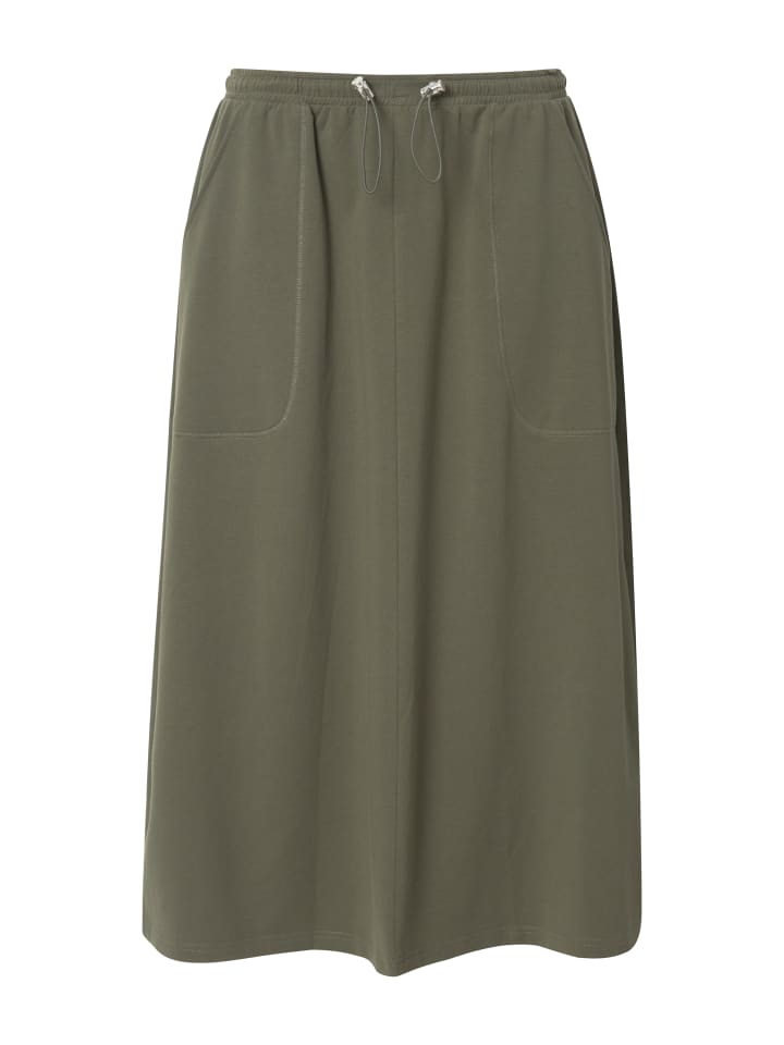 Юбка длиной до колена Ulla Popken, цвет olivgrau
Юбка длиной до колена Ulla Popken, цвет olivgrau