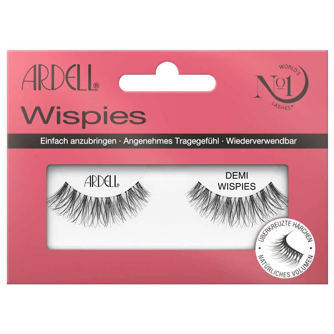 Искусственные ресницы wispies invisivands demi wispies black Ardell, количество 1 шт.
Искусственные ресницы wispies invisivands demi wispies black Ardell, количество 1 шт.