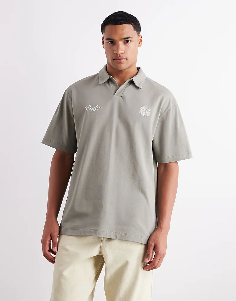 Плотная рубашка-поло свободного кроя ASOS DESIGN плотностью 240 г/м² с принтом на груди цвета хаки
Плотная рубашка-поло свободного кроя ASOS DESIGN плотностью 240 г/м² с принтом на груди цвета хаки