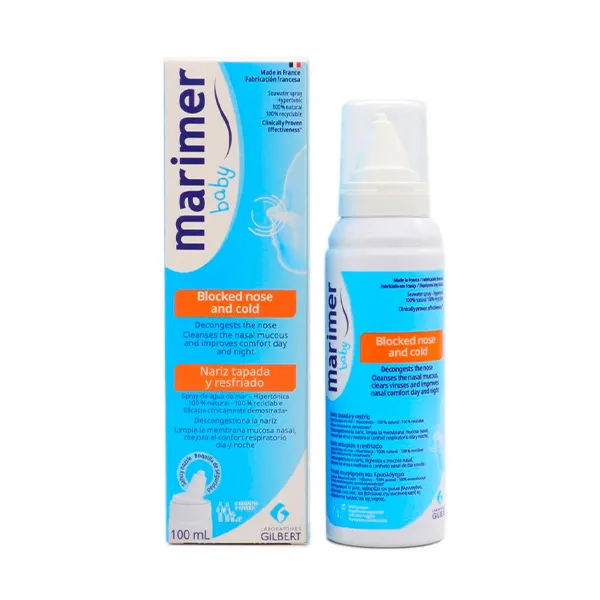 Спрей морской воды Marimer Baby Spray Hiper Marimer, 100 ml
Спрей морской воды Marimer Baby Spray Hiper Marimer, 100 ml