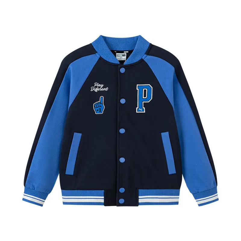 PUMA Бейсбольная куртка T7 Blue Tone Kids'
PUMA Бейсбольная куртка T7 Blue Tone Kids'