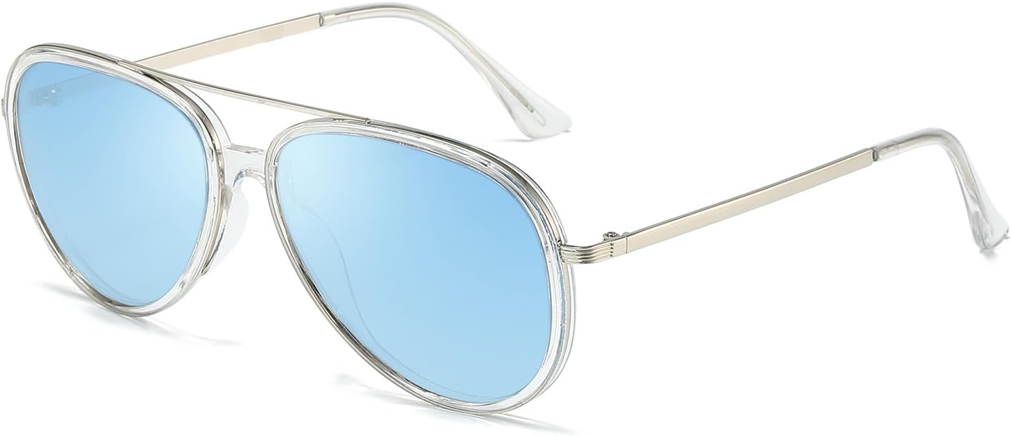 Женские поляризованные солнцезащитные очки-авиаторы IGnaef с защитой от УФ-излучения, предотвращающей спутывание линз, модель 2025 года, модные очки большого размера IF2848, C04 Black Frame / Blue Lenses
Женские поляризованные солнцезащитные очки-авиаторы IGnaef с защитой от УФ-излучения, предотвращающей спутывание линз, модель 2025 года, модные очки большого размера IF2848, C04 Black Frame / Blue Lenses